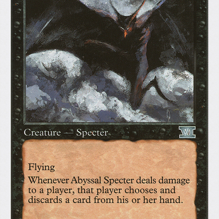 Abyssal Specter [Classic Sixth Edition]