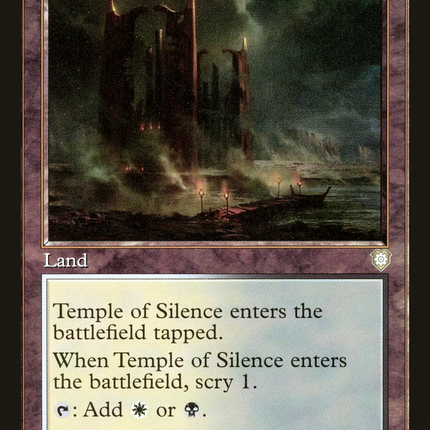 Temple of Silence (Retro) [The Brothers' War Commander]