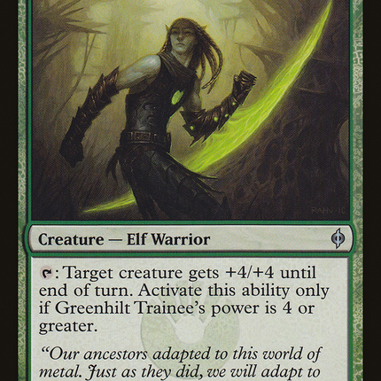 Greenhilt Trainee [New Phyrexia]