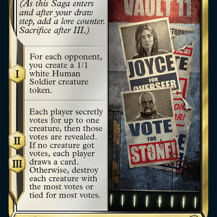 Vault 11: Voter's Dilemma [Fallout] Surge Foil