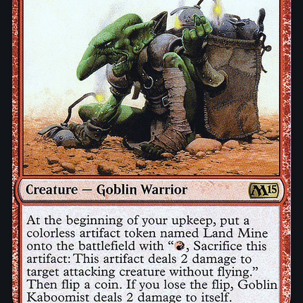 Goblin Kaboomist [The List] Foil