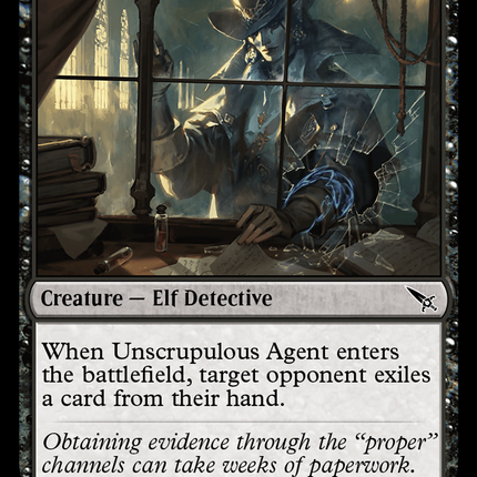 Unscrupulous Agent [Murders at Karlov Manor]