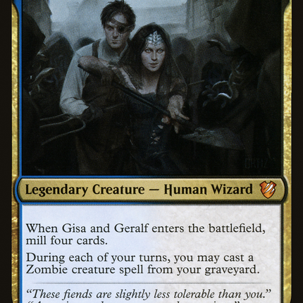 Gisa and Geralf [Midnight Hunt Commander]