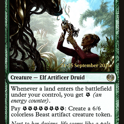 Architect of the Untamed [Kaladesh Promos] Prerelease Foil