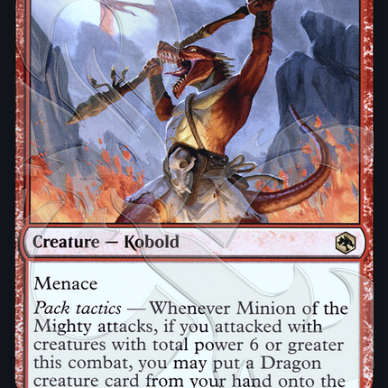 Minion of the Mighty [Adventures in the Forgotten Realms Promos] Foil