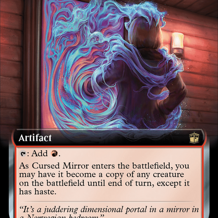 Cursed Mirror (Extended Art) [Doctor Who]