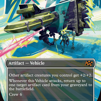 Salvation Engine (Borderless) [Aetherdrift] Foil