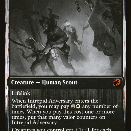 Intrepid Adversary [Innistrad: Double Feature]