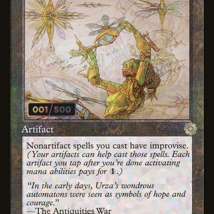 Inspiring Statuary (Retro) [The Brothers' War Retro Artifacts] Serialized Foil
