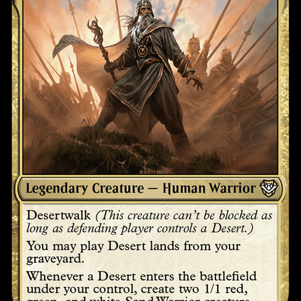 Hazezon, Shaper of Sand [Outlaws of Thunder Junction Commander]