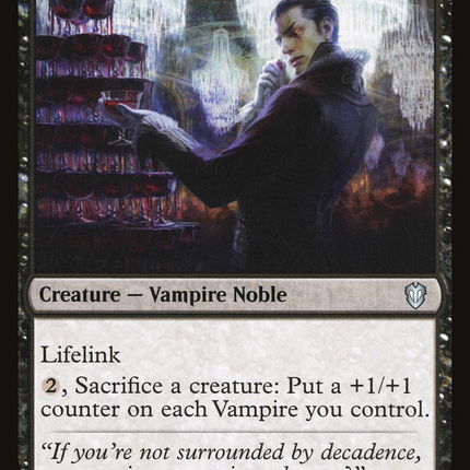 Indulgent Aristocrat [Crimson Vow Commander]