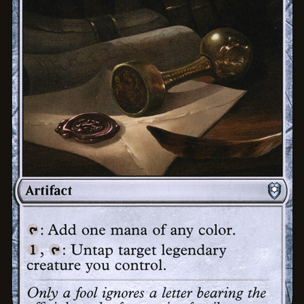 Patriar's Seal [Commander Legends: Battle for Baldur's Gate]