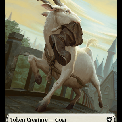 Goat [Bloomburrow Commander Tokens] Foil