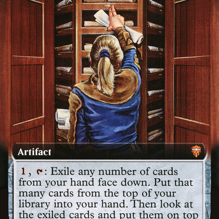 Scroll Rack (Extended Art) [Commander Legends]