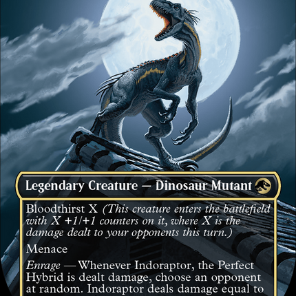 Indoraptor, the Perfect Hybrid (Borderless) [Jurassic World Collection]