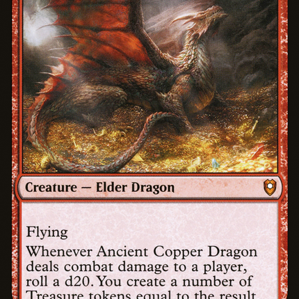 Ancient Copper Dragon [Commander Legends: Battle for Baldur's Gate]
