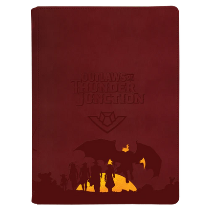 Outlaws of Thunder Junction Set Symbol and Gang Silhouette 9-Pocket Premium Zippered PRO-Binder