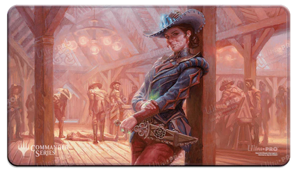 Outlaws of Thunder Junction Marchesa, Dealer of Death Stitched Playmat