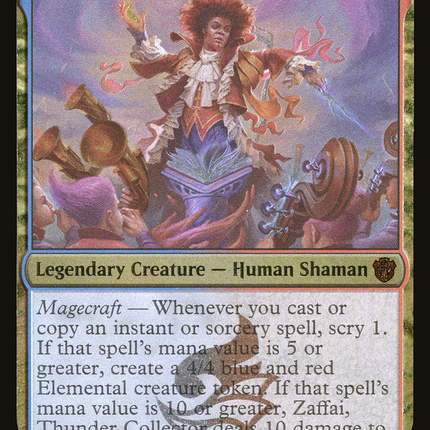 Zaffai, Thunder Conductor [Commander 2021 Display Commanders] Foil