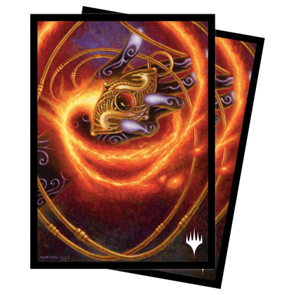 MODERN HORIZONS 3 RUBY MEDALLION DECK PROTECTOR SLEEVES (100CT) FOR MAGIC: THE GATHERING