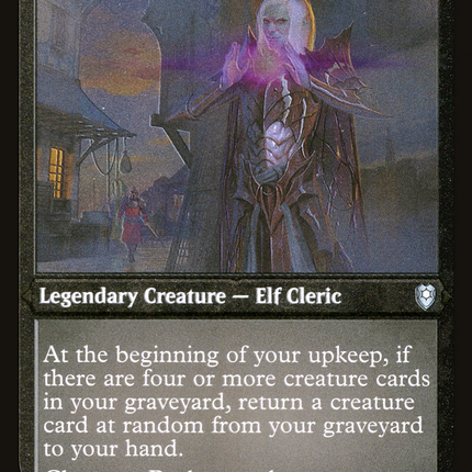 Viconia, Drow Apostate [Commander Legends: Battle for Baldur's Gate] Etched Foil