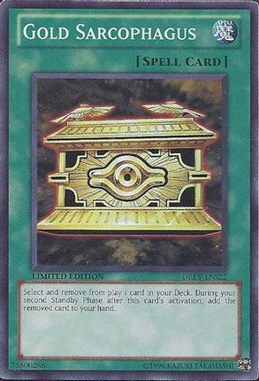 Gold Sarcophagus (Super Rare) [DREV-ENSE2] Duelist Revolution Limited