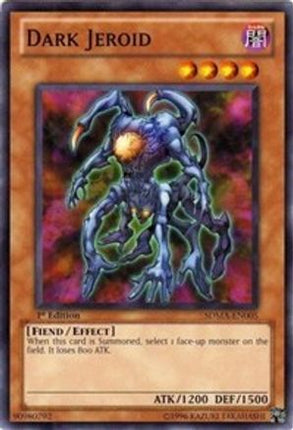 Dark Jeroid (Common / Short Print) [SDMA-EN005] Structure Deck: Marik 1st Edition