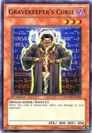 Gravekeeper's Curse (Common / Short Print) [SDMA-EN008] Structure Deck: Marik 1st Edition