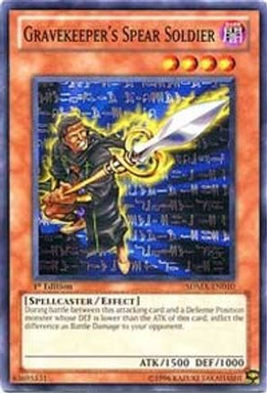 Gravekeeper's Spear Soldier [SDMA-EN010] Common