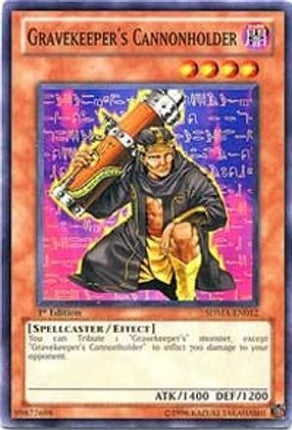 Gravekeeper's Cannonholder (Common / Short Print) [SDMA-EN012] Structure Deck: Marik 1st Edition