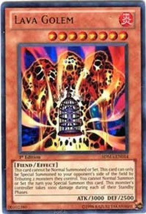 Lava Golem (Ultra Rare) [SDMA-EN014] Structure Deck: Marik 1st Edition