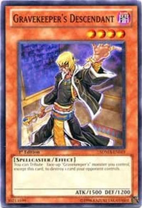 Gravekeeper's Descendant (Common / Short Print) [SDMA-EN019] Structure Deck: Marik 1st Edition
