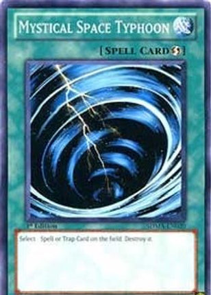 Mystical Space Typhoon (Common / Short Print) [SDMA-EN020] Structure Deck: Marik 1st Edition