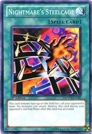 Nightmare's Steelcage (Common / Short Print) [SDMA-EN021] Structure Deck: Marik Unlimited