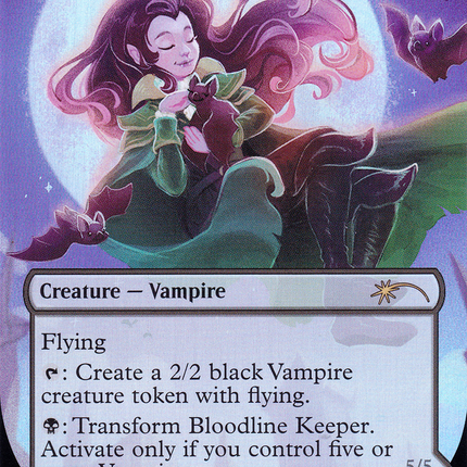 Bloodline Keeper // Lord of Lineage (Borderless) [Secret Lair Drop] Foil