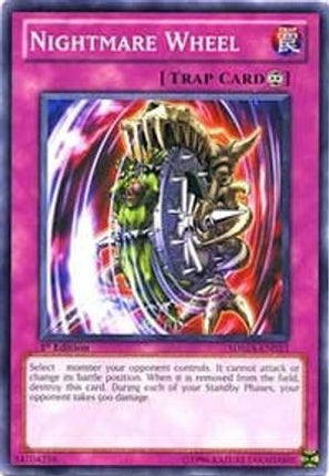 Nightmare Wheel (Common / Short Print) [SDMA-EN033] Structure Deck: Marik Unlimited