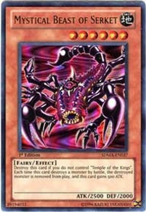 Mystical Beast of Serket (Ultra Rare) [SDMA-EN037] Structure Deck: Marik 1st Edition