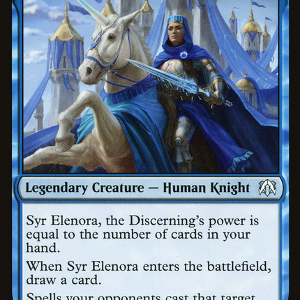 Syr Elenora, the Discerning [March of the Machine Commander]