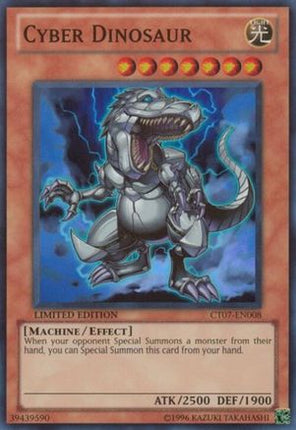 Cyber Dinosaur (Super Rare) [CT07-EN008] 2010 Collectors Tins Limited