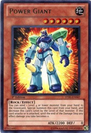 Power Giant (Ultra Rare) [STBL-EN007] Starstrike Blast 1st Edition