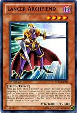 Lancer Archfiend (Rare) [STBL-EN009] Starstrike Blast 1st Edition