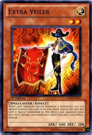 Extra Veiler (Common / Short Print) [STBL-EN011] Starstrike Blast 1st Edition