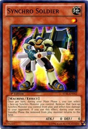 Synchro Soldier (Common / Short Print) [STBL-EN012] Starstrike Blast Unlimited