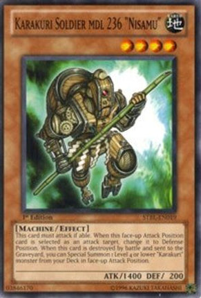 Karakuri Soldier mdl 236 "Nisamu" (Common / Short Print) [STBL-EN019] Starstrike Blast Unlimited