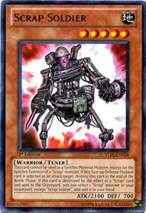 Scrap Soldier (Rare) [STBL-EN024] Starstrike Blast 1st Edition