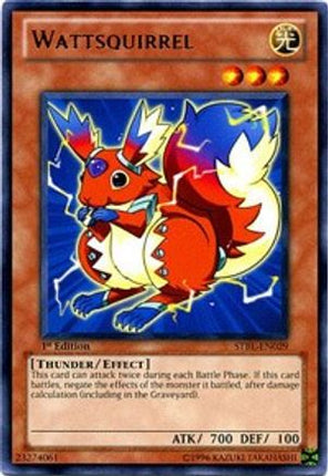 Wattsquirrel (Rare) [STBL-EN029] Starstrike Blast 1st Edition