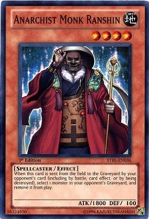 Anarchist Monk Ranshin (Super Rare) [STBL-EN036] Starstrike Blast 1st Edition