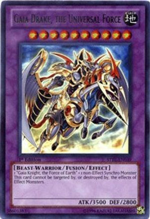 Gaia Drake, the Universal Force (Ultra Rare) [STBL-EN039] Starstrike Blast 1st Edition