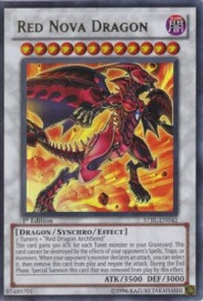 Red Nova Dragon (Ultra Rare) [STBL-EN042] Starstrike Blast 1st Edition