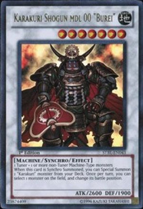 Karakuri Shogun mdl 00 "Burei" (Ultra Rare) [STBL-EN043] Starstrike Blast Unlimited